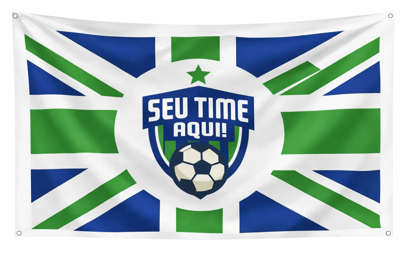 Bandeira Dupla Personalizada